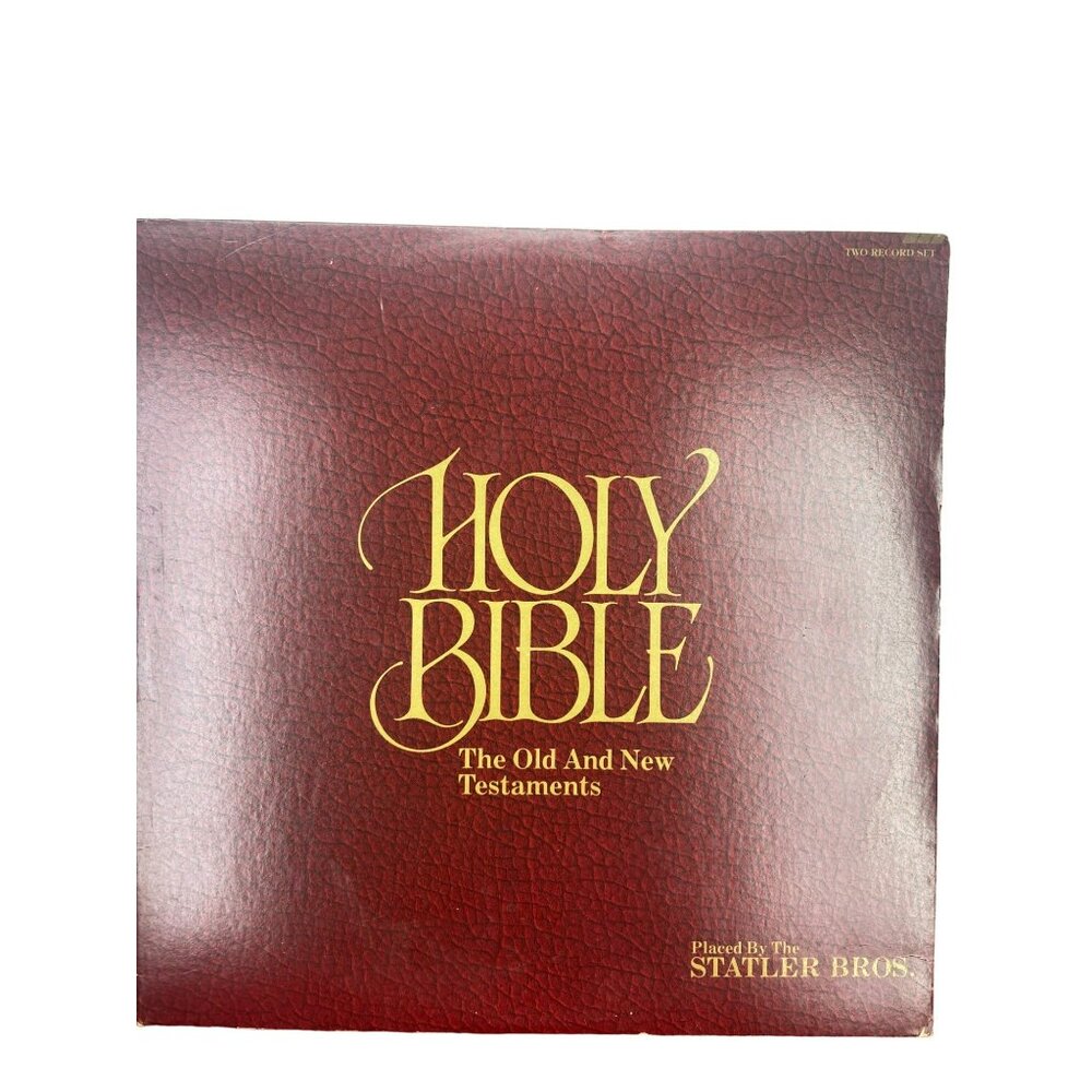 The Statler Brothers - Holy Bible: The Old And New Testaments SRM-2-101 LP - NM